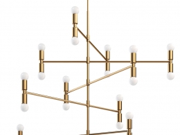 点光源14号吊灯照明灯具3D模型素材下载Dot 14 Pendant Lamp by Lambert&fils