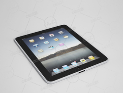 苹果平板电脑 tablet PC C4D模型下载