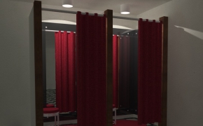 试衣间C4D模型 Fitting Room