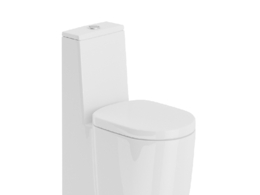 卫生间坐便马桶C4D模型