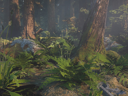 森林小测试Octane+Megascans