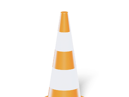 pvc交通路锥工地施工路锥Traffic Cone 3D Model