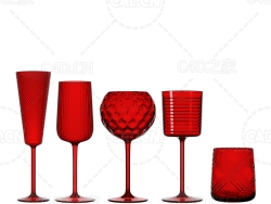 高脚酒杯 Set of glasses