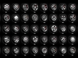 100个汽车轮胎3D模型 PREMIUM 100 Car Wheels Collection