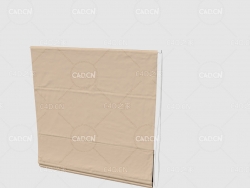 C4D垂直帘窗帘模型 Curtain 3D Model-6