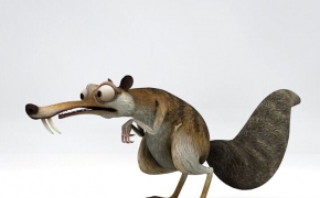 《冰河世纪》松鼠角色C4D模型