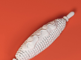 低面卡通烤玉米图标模型Street Corn