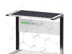 自行车充电站充电桩C4D模型下载bike_charging_station
