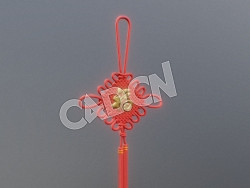 C4D中国结灯笼模型 Chinese knotting 1