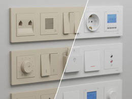 室内电源插座温度控制网线有线电视插线板Karre