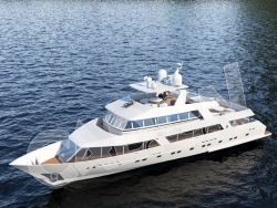 C4D观光游艇 yacht 3d model
