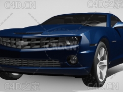雪佛兰2010款C4D汽车模型下载