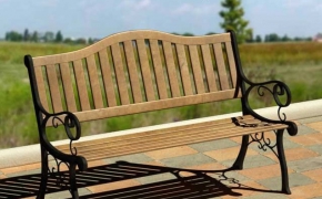 公园休闲长椅C4D模型 Panca da Esterni