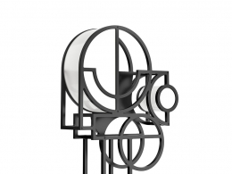 月升壁灯02Roll & Hill照明灯具3D模型素材下载Moonrise Wall Light Sconce 02 by Roll