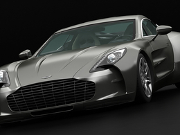 阿斯顿马丁one77 C4D模型 Aston Martin One-77 2010 3D Model