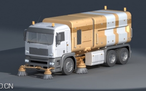 实用工程车辆3D模型 D0SCH Design: Utility Vehicles