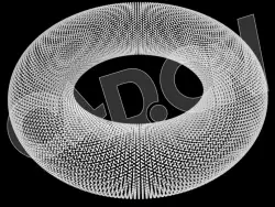 C4D按圆环形状克隆像素方块工程 Growth-Patterns