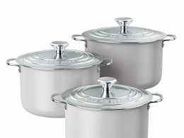 带盖汤锅3D模型素材下载Signature Stock Pot with Lid by Le Creuset