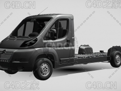 雪铁龙牵引车2014款C4D汽车模型下载