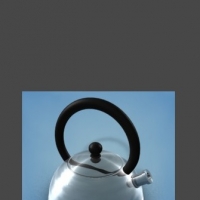 厨房模型：热水壶C4D模型 Kettle