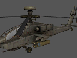 美国AH-64D长弓阿帕奇直升机AH64D