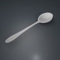 汤勺3D模型 Spoon