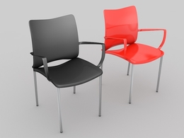 时尚椅子C4D模型 chair 3d model