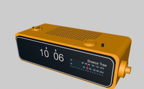 收音机C4D模型 radio