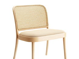 软垫休闲椅休息座椅（Ton品牌）3D模型素材下载Lounge Chair Upholstered by Ton