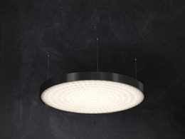 室内灯具模型：圆盘形吊灯