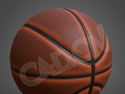 篮球体育用品C4D模型 basketball