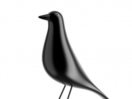 伊姆斯小鸟装饰品家居装饰3D模型素材下载Eames House Bird by Vitra