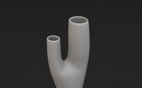 树叉工艺品C4D模型 Vaso "MissedTree"
