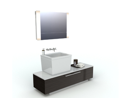 洗手台C4D模型 -009 bathroom 3d model