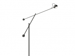 阿特米德伊克萨落地灯3D模型素材下载Ixa Floor Lamp by Artemide