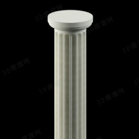 罗马柱3D模型