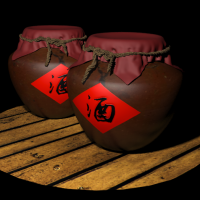 酒坛3D模型 Jars 3D models