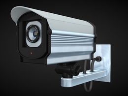 安全监控摄像头 监控摄像机 监控设备C4D模型 Security Camera