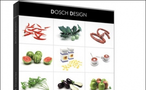 水果蔬菜3D模型合集 DOSCH DESIGN – 3D: Food / Groceries