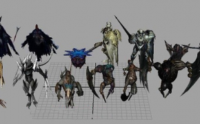 MAYA鬼泣模型大合集怪兽篇