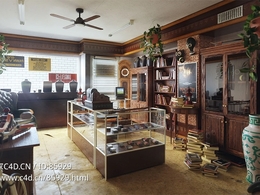 C4D/Blender/FBX高精度街区商铺3D模型包含面包店肉店汽修厂当铺便利店五大场景含4K贴图KitBash3D - Neighborhood Shops