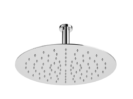 劳芬300毫米圆形嵌入式花洒3D模型素材下载Ceiling Flat Round Rain Shower Head 300 m