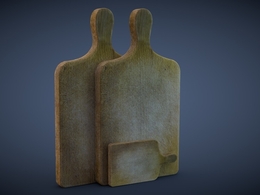 菜板C4D模型 board