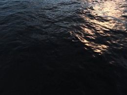 C4D水面材质 海面水波纹材质 water material