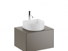 声纳抽屉柜575毫米Laufen品牌浴室储物柜3D模型素材下载Sonar Drawer Element 575 mm b