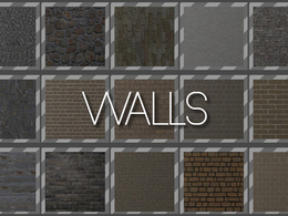 35个C4D砖墙 墙面材质球合集 Wall Textures For Cinema 4D