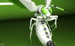 C4D机械蜜蜂工程（含动画）