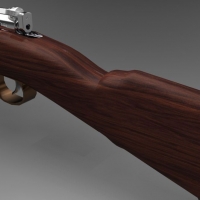 步枪3d模型（瑞典毛瑟步枪M38 SolidWorks文件）