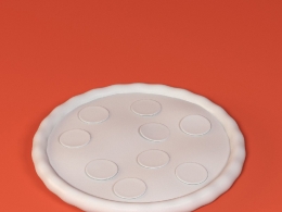 低面卡通披萨图标模型whole pizza