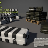 武器箱3D模型：Free Weapon Box Pack